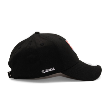 Hokejové reprezentace čepice baseballová kšiltovka Slovakia 940K Core 9forty black