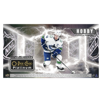 NHL boxy hokejové karty NHL 2024-25 Upper Deck O-Pee-Chee Platinum Hobby Box