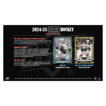 NHL boxy hokejové karty NHL 2024-25 Upper Deck O-Pee-Chee Platinum Hobby Box