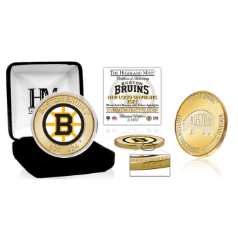 Boston Bruins sběratelská mince New Logo 2025 Bronze Coin