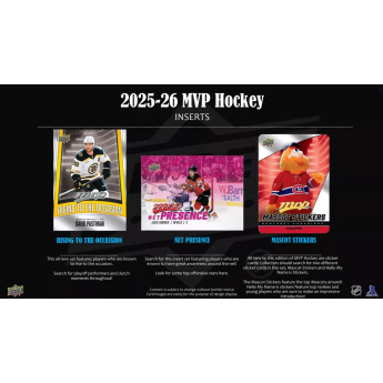 NHL boxy hokejové karty NHL 2025-26 Upper Deck MVP Hockey Blaster Box