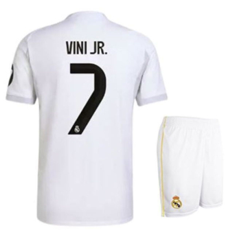 Real Madrid dětský set replica 25/26 Home Vini Jr.