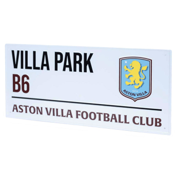 Aston Villa cedule na zeď White Street