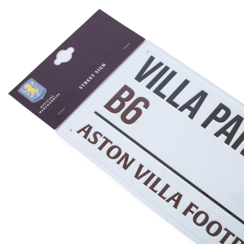 Aston Villa cedule na zeď White Street