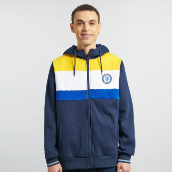 FC Chelsea pánská mikina s kapucí Full Zip colour