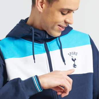 Tottenham Hotspur pánská mikina s kapucí Full Zip colour