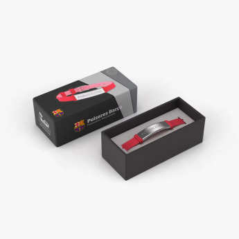 FC Barcelona silikonový náramek fashion coral