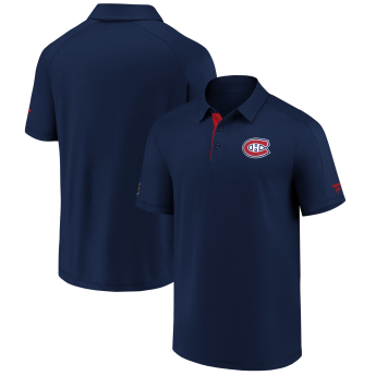 Montreal Canadiens pánské polo tričko Authentic Rinkside Performance navy