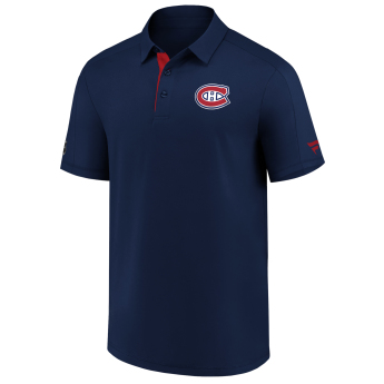 Montreal Canadiens pánské polo tričko Authentic Rinkside Performance navy