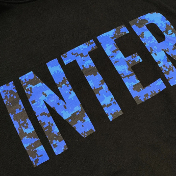 Inter Milan pánská mikina s kapucí Back crest