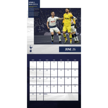 Tottenham Hotspur kalendář a diář Musical Gift Box 2026