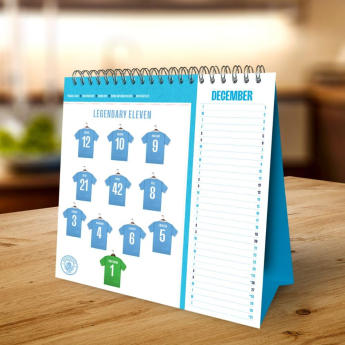 Manchester City stolní kalendář 2026