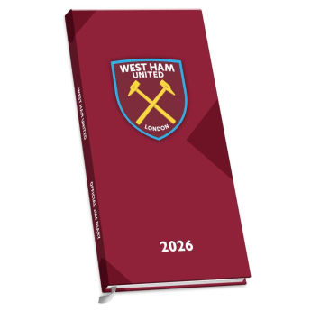 West Ham United diář Slim 2026