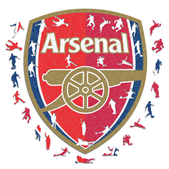 FC Arsenal dřevěné puzzle Crest 270 pcs