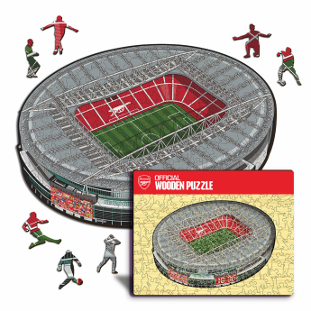 FC Arsenal dřevěné puzzle Emirates Stadium 500 pcs