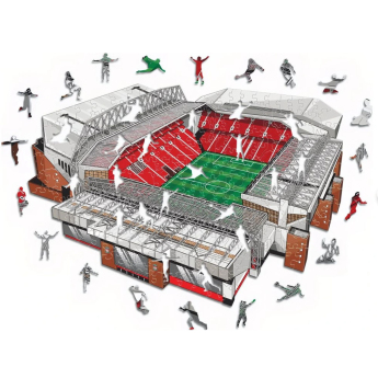 FC Liverpool dřevěné puzzle Anfield 150 pcs
