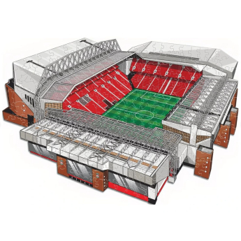 FC Liverpool dřevěné puzzle Anfield 500 pcs