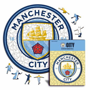 Manchester City dřevěné puzzle Crest 270 pcs