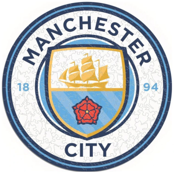 Manchester City dřevěné puzzle Crest 270 pcs