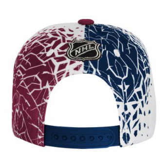 Colorado Avalanche dětská čepice flat kšiltovka New Edge Flatbrim Snapback