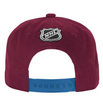 Colorado Avalanche dětská čepice flat kšiltovka Essentials Flatbrim Snapback