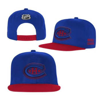 Montreal Canadiens dětská čepice flat kšiltovka Essentials Flatbrim Snapback