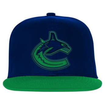 Vancouver Canucks dětská čepice flat kšiltovka Essentials Flatbrim Snapback