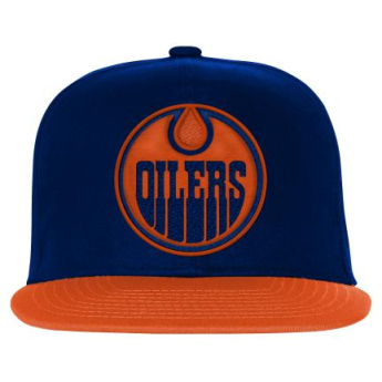 Edmonton Oilers dětská čepice flat kšiltovka Essentials Flatbrim Snapback