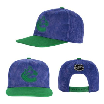Vancouver Canucks dětská čepice flat kšiltovka True Retro Deadstock Snapback
