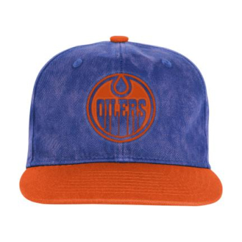 Edmonton Oilers dětská čepice flat kšiltovka True Retro Deadstock Snapback