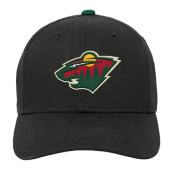 Minnesota Wild dětská čepice baseballová kšiltovka Precurved Snap