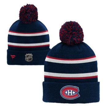 Montreal Canadiens dětská zimní čepice Cuffed Beanie With Pom