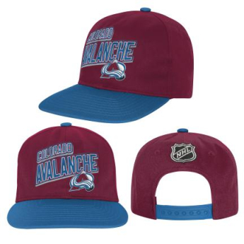 Colorado Avalanche dětská čepice flat kšiltovka Essentials Deadstock Snapback
