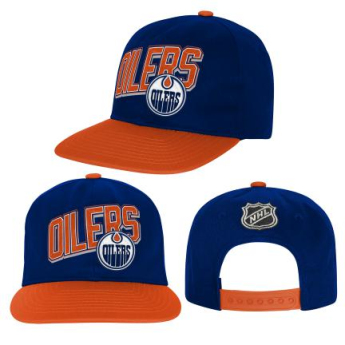 Edmonton Oilers dětská čepice flat kšiltovka Essentials Deadstock Snapback