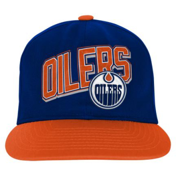 Edmonton Oilers dětská čepice flat kšiltovka Essentials Deadstock Snapback