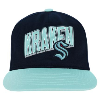 Seattle Kraken dětská čepice flat kšiltovka Essentials Deadstock Snapback