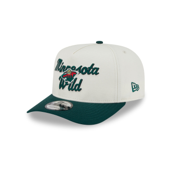 Minnesota Wild čepice baseballová kšiltovka New Era 950AF Chainstitch white