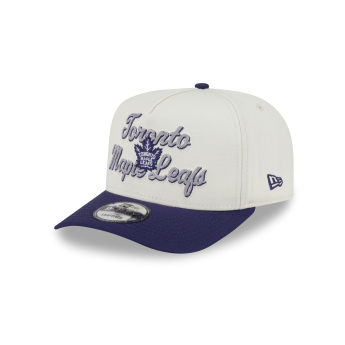 Toronto Maple Leafs čepice baseballová kšiltovka New Era 950AF Chainstitch white