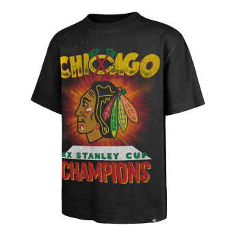 Chicago Blackhawks pánské tričko Sigma 47 Foundation Tee
