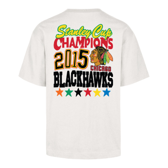Chicago Blackhawks pánské tričko Starside 47 Foundation Tee white