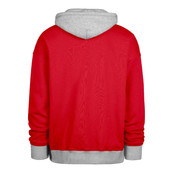 Chicago Blackhawks pánská mikina s kapucí 47 Patch Drop Shoulder Hood red