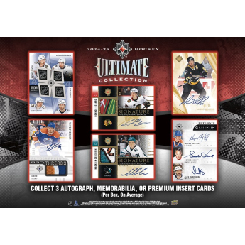 NHL boxy hokejové karty NHL 2024-25 Upper Deck Ultimate Hobby Box