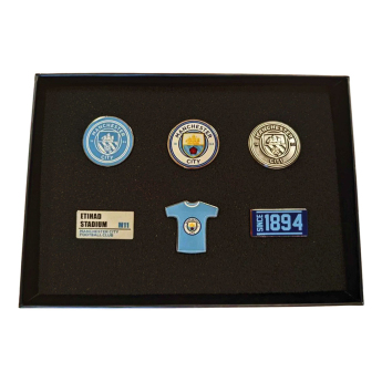 Manchester City set odznáčků 6pc
