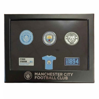 Manchester City set odznáčků 6pc
