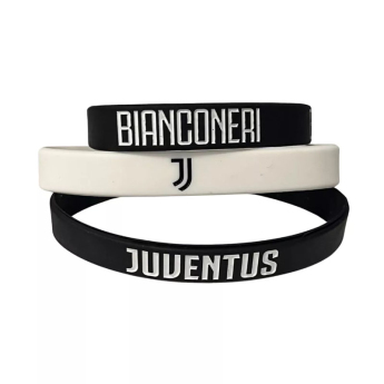 Juventus Turín gumový náramek 3pack Silicone