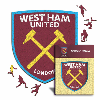 West Ham United dřevěné puzzle Crest 150 pcs