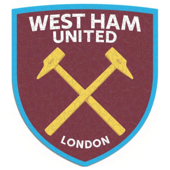 West Ham United dřevěné puzzle Crest 270 pcs