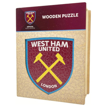 West Ham United dřevěné puzzle Crest 270 pcs