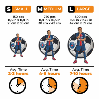 Paris Saint Germain dřevěné puzzle Désiré Doué 500 pcs