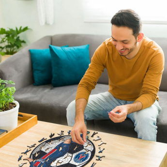 Paris Saint Germain dřevěné puzzle Vitinha 500 pcs